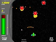 Play Space Ace 2 free online shoot 'em up game, arcade action, green spaceship, play free