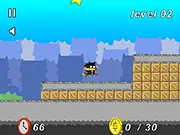 The Jumper Pickpocket free online casual game, run from cops, collect coins, play Pierre the pickpocket