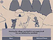 Lost Adventure free online choice-based text game survival in dangerous woods