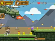 The Return free alien shooter game on PlayArcadeHub, top-down action, hero fighting back against invaders