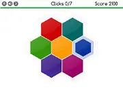 20 Clicks online memory game screenshot, free color sequence puzzle, brain training game