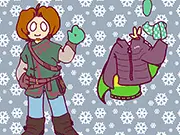 Play Bundled Up online free fashion dress up game, warm outfits, winter clothes, cozy style