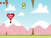 Love in The Air hot air balloon adventure high score game free online
