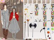 Screenshot of the Video Game Couple Creator game interface
