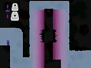 I Want My Mommy! free online physics platformer game with alien and black holes