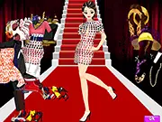 Screenshot of the Red Carpet Fashion Dressup game