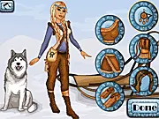 Nuna Eskimo Fashion dress up game free online outfit creation