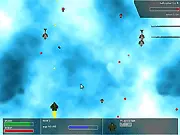 Screenshot of Garuda Evolution online arcade vertical shooter game on PlayArcadeHub