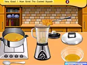 Play Sara's Cooking Class: Butternut Squash Soup free online game, following steps to cook the delicious dish on PlayArcadeHub.