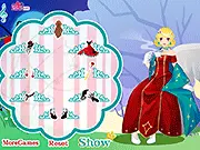 Princess in Wonderland Dress Up free online game, showing a fantasy princess wearing a whimsical gown inspired by the magical storybook world.