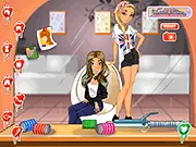 Funky Hairdresser free online dress up game crazy hairstyles colorful fashion PlayArcadeHub