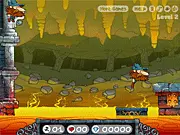 Save the Dwarves free online puzzle game helping funny cave dwellers reach safety and saving as many as possible