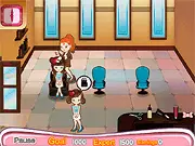 Play Cindy the Hairstylist free online, manage a hair salon, cut and style hair, free game on PlayArcadeHub