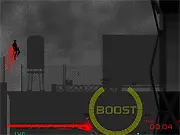 Play IVE Rooftop Runner free online parkour action game, running across rooftops, jumping over gaps, and fighting baddies