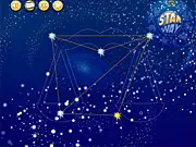 Star Way play free online puzzle game logic geometry non-intersecting line stars playarcadehub
