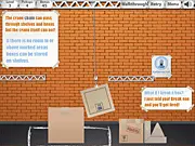 Fragile crane operator game online, free physics puzzle, stacking boxes in warehouse, play arcade games on PlayArcadeHub