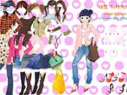 Play Wild Winter Dress Up free online fashion game on PlayArcadeHub, selecting stylish winter clothes and accessories for the model