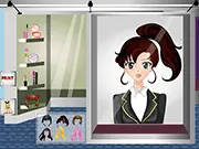 Play C-City Dressup free online game, styling an Anime inspired lady with an awesome fashionable dress for her visit to C-City