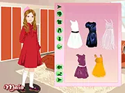 Online dress up game featuring the character Renesmee Cullen from the Twilight Saga, with various outfits and accessories to choose from