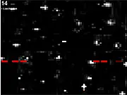 Rapid Dodge game screenshot, futuristic ship dodging geometric obstacles in a fast-paced tunnel
