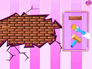Princess Room Makeover free online game, decorating and cleaning a princess's messy bedroom with new furniture on PlayArcadeHub