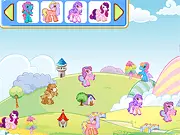 Ponyland Decoration free online game, help the pretty ponies decorate their new home, fun and creative design game
