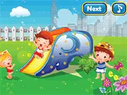 Play Amusement Children Park online free management game, fix rides, clean park, keep kids happy