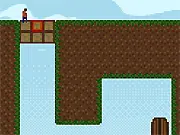 Controlling game screenshot, free online platformer with a story, play on PlayArcadeHub