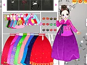 Korean Fashion Designer Born to Love free online game dress up Hanbok simulation