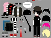 Dress Up EMO Boy free online fashion styling game