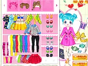 Play Sweetheart Season free dress up game online with bright candy colors and spring fashion