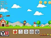 Little Farm Protect free online defense game upgrade weapon