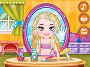 Sarah Crazy Haircut free online makeover salon dress up game