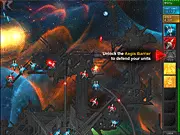 Enigmata Stellar War free online RTS game, building a space base and launching fleets to fight the Villalobos