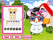 Pet Stars Baby Hamster free online pet care game virtual animal simulation