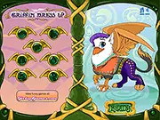 Griffin Dress Up game screenshot, fantastical creature customization with armor and colors, magical dress up game online