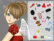 AoiKotori Photoshoot Dress Up game screenshot with model and stylish fashion outfits