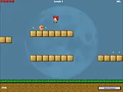 A Story platformer game free online, run jump collect coins adventure, write your own story game, PlayArcadeHub