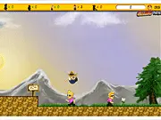 Gino Splatform free online adventure game, classic run and jump platformer, help Gino save his wife, PlayArcadeHub