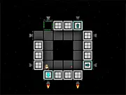 Gravistation 2 free online gravity puzzle game, robot lost in space station game, addictive physics game, PlayArcadeHub