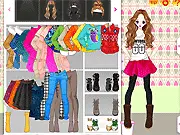 Flower Boys Next Door Dress Up game screen showing the main characters in modern K-Drama style outfits