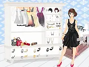 Screenshot of the casual fashion game Casual Look Dress Up showing a girl wearing a stylish everyday outfit.