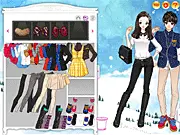 Dear Seniors free online casual game screenshot, students walking to school together