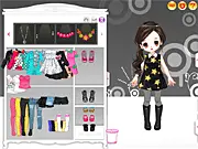 Lixia Yi K-Pop Star Dress-Up game screen showing a styled singer on stage