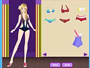 Hills and Beach Fashion Dressup online game, free beach style game, girl ready for beach and hills, playing dressup online