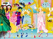 Fancy Ball dress up free online game, elegant gowns, princess look, formal fashion, PlayArcadeHub