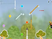 Play Ragdoll Spree Online free physics game. Launch ragdolls from cannons to collect balloons across the level.