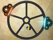 Easter Portals free online puzzle game screenshot, physics game on PlayArcadeHub