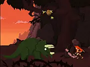 Theropods adventure game free online, dinosaur survival game, prehistoric jungle search and rescue, hungry dinosaurs