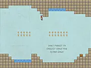 The True Tale of Brown Beard platformer screenshot showing the pirate character jumping and a gravity flip in action to avoid spikes and grab coins